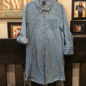 Denim dress